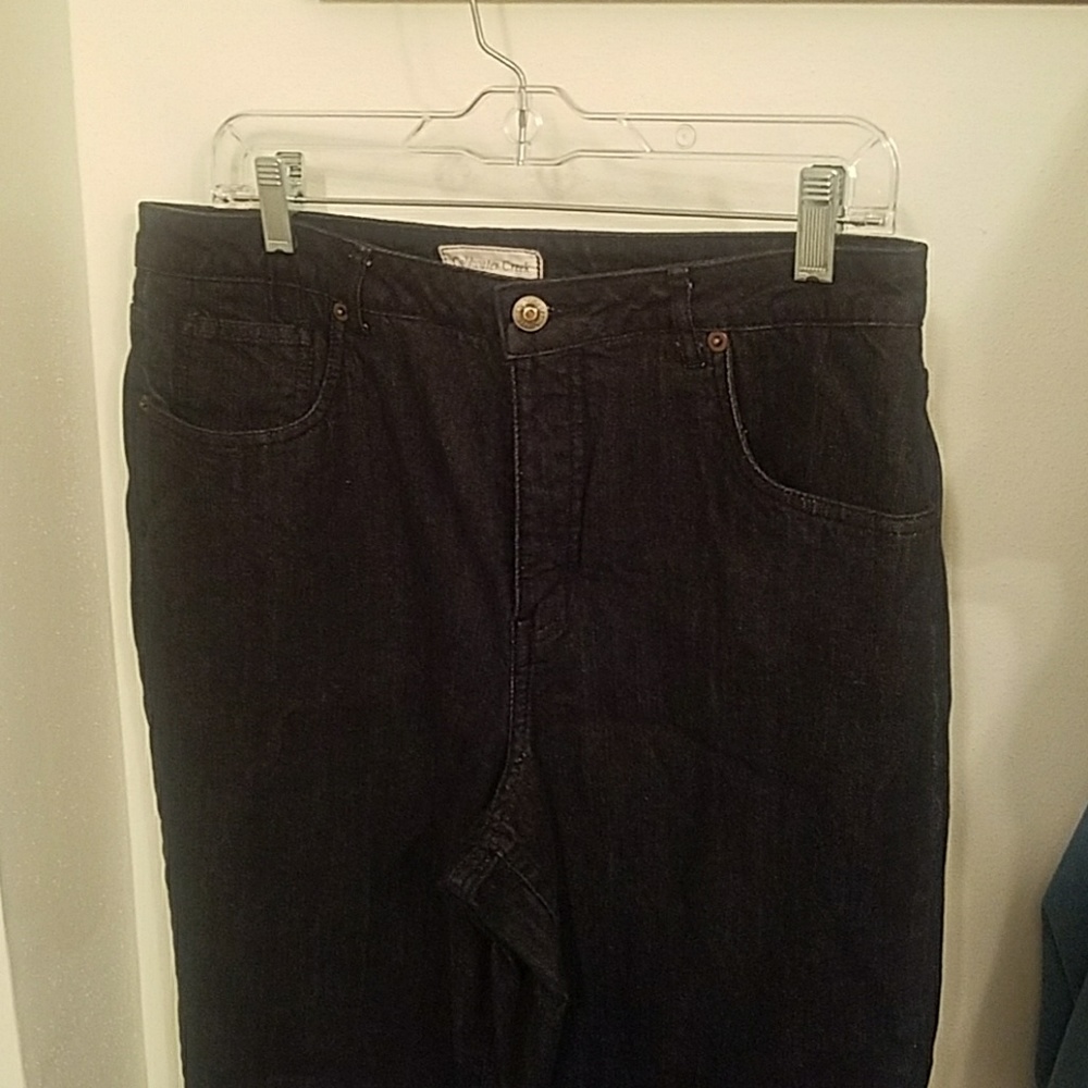 Ladies black jeans size 14